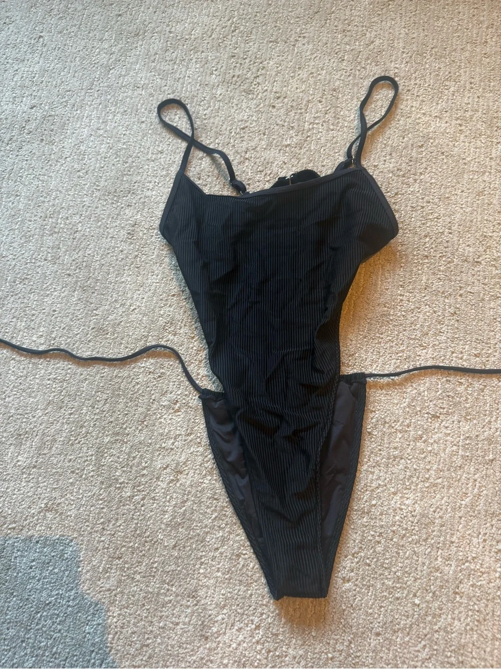 Frankies Bikinis X Revolve Croft One Piece in Black Small